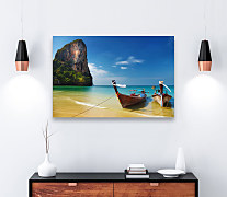 Obraz Rybárske člny na ostrove zs1316